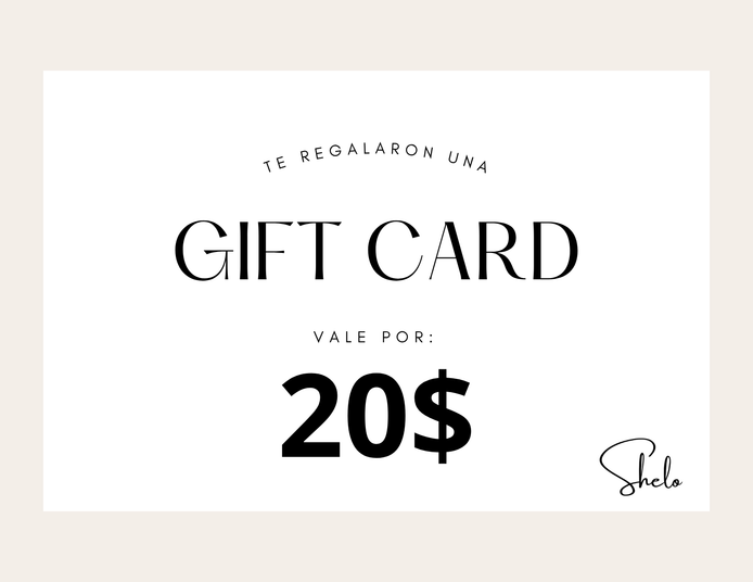 Tarjeta de Regalo - SHELO