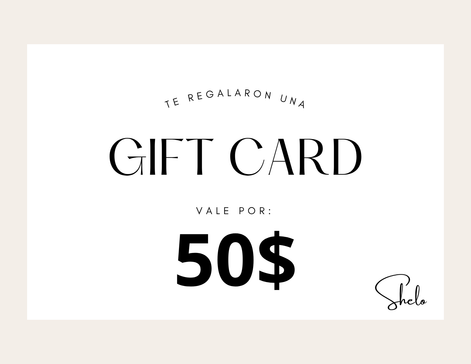 Tarjeta de Regalo - SHELO