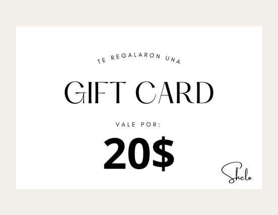 Tarjeta de Regalo - SHELO